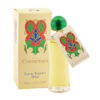 A bottle of perfume with its box on it