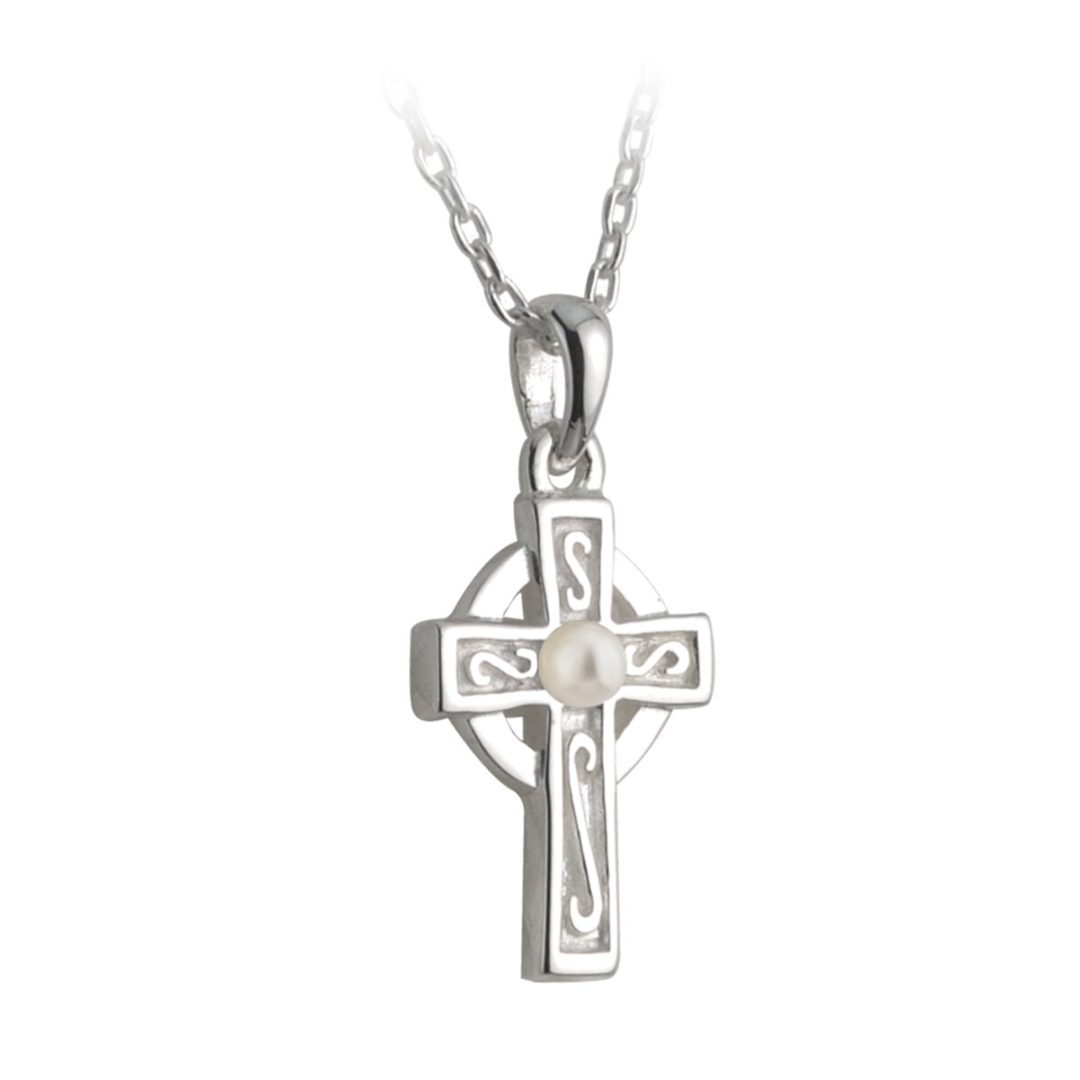 A cross is shown with the symbol for celtic.