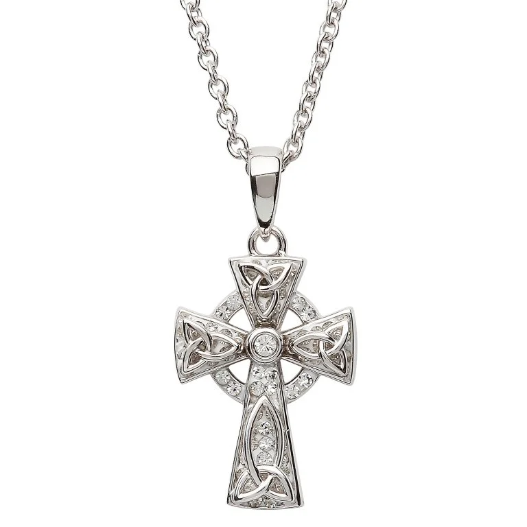 A cross is shown with the center of it.