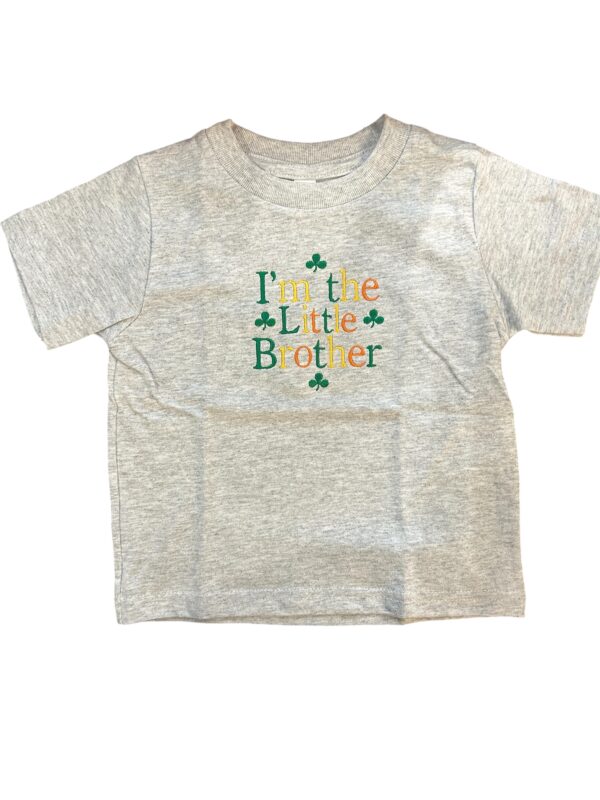Little Brother Tee Kids Shirt - Ash Grey