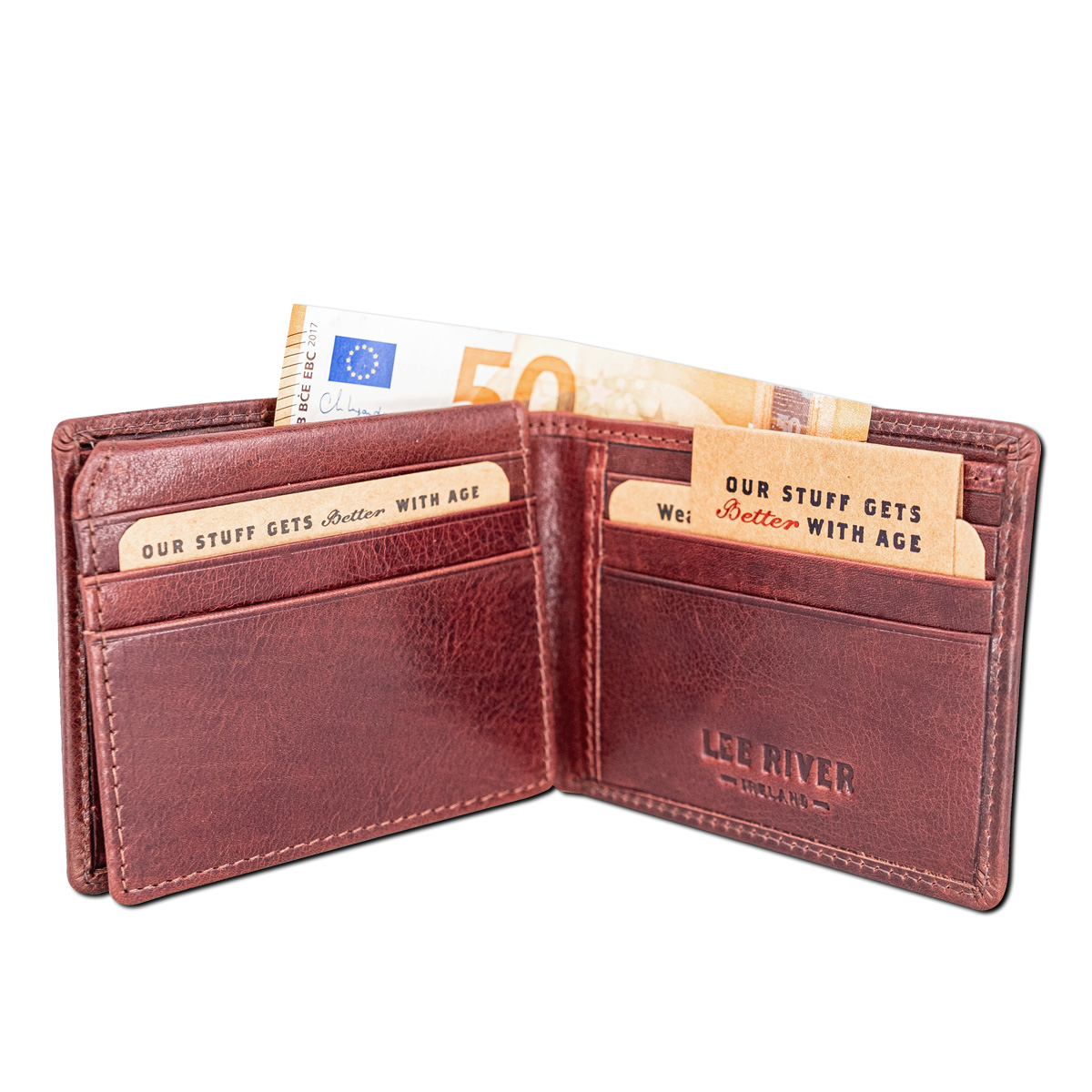 Celtic Leather Wallet Brown - Conan - Image 2