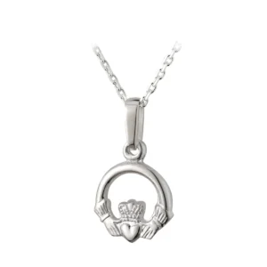 Sterling Silver Claddagh Pendant Small - S4177