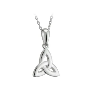 Sterling Silver Trinity Knot Pendant Small - S44395