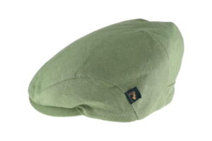 Mucros Weaver Trinity Linen Flat Cap - Light Green 20