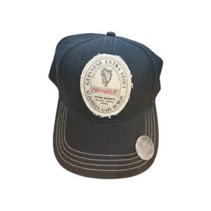 Black Extra Stout Label Bottle Opener Cap