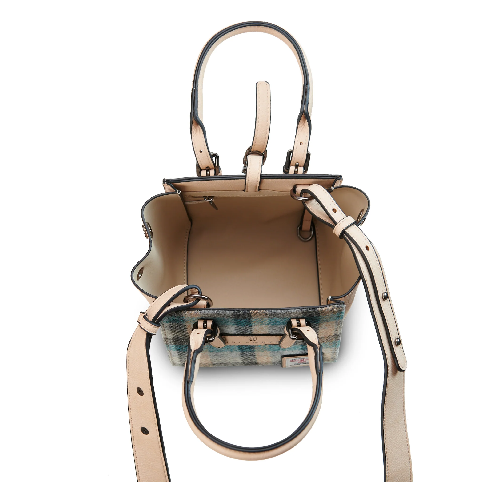 8350 Mini Caillie Tote - Islander Tartan A26 - Image 3