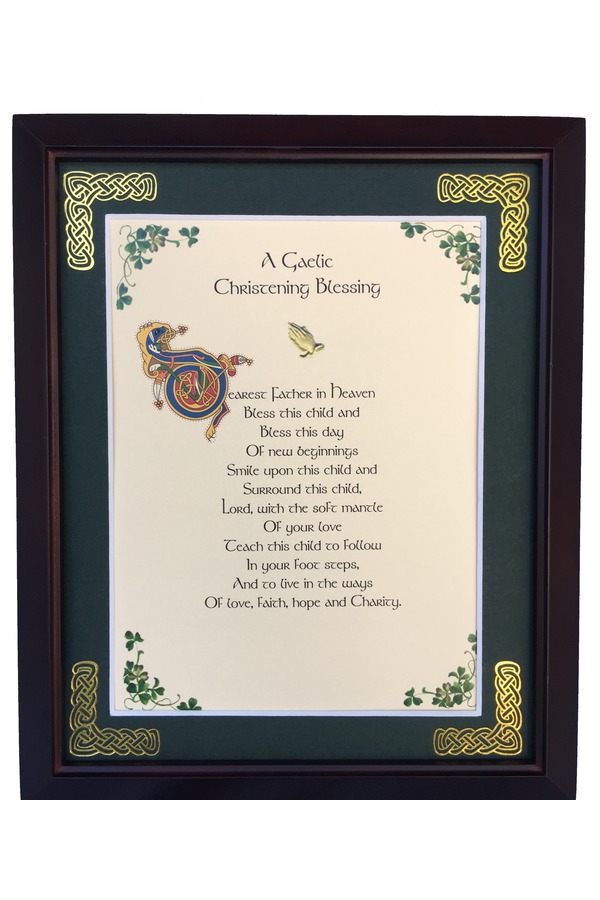 A Gaelic Christening Blessing