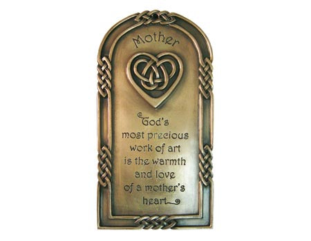 Bronze Mother Blessing Wall Plaque