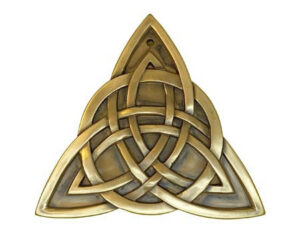 Bronze Trinity Knot Wall Plaque