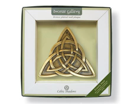 Bronze Trinity Knot Wall Plaque - Image 3