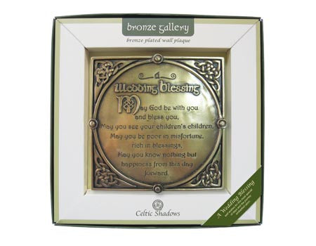 Bronze Wedding Blessing Wall Plaque - Image 2
