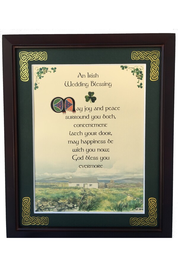 Irish Wedding Blessing - May joy and peace