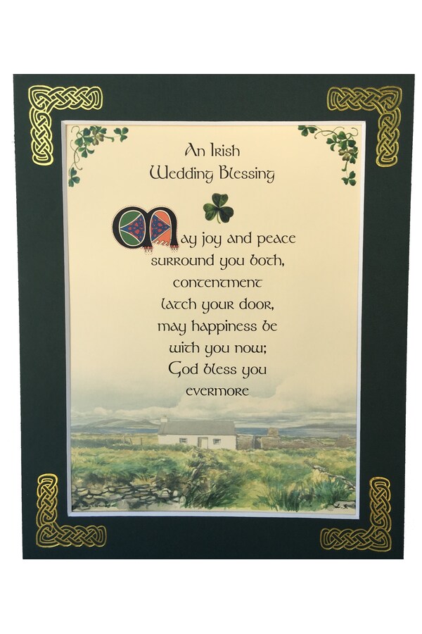 Irish Wedding Blessing - May joy and peace - Image 2