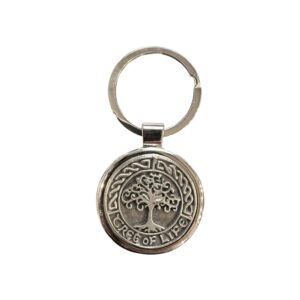Mullingar Pewter Keychain - Tree of Life