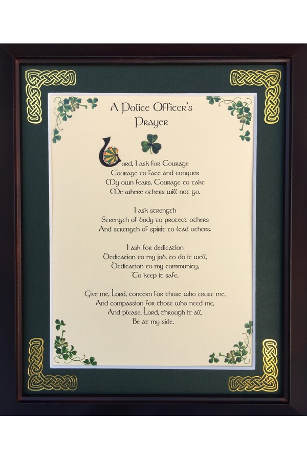 A Police Officer's Blessing