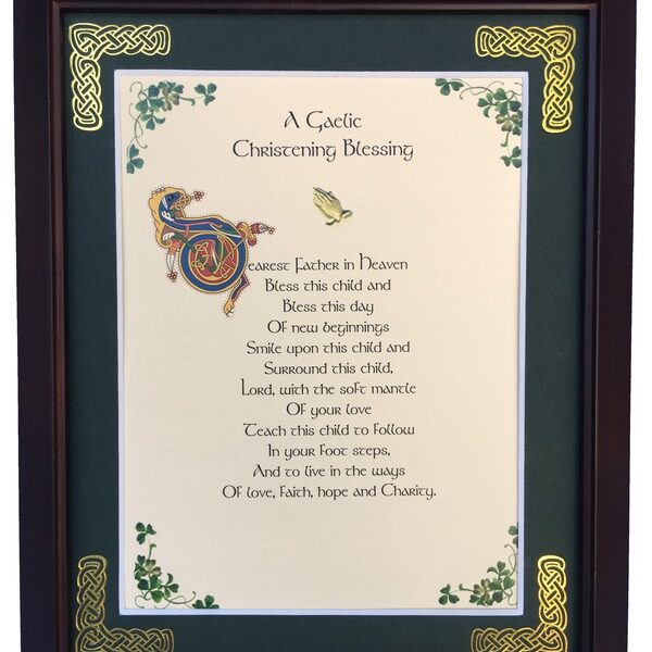 A Gaelic Christening Blessing