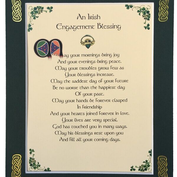 An Irish Engagement Blessing