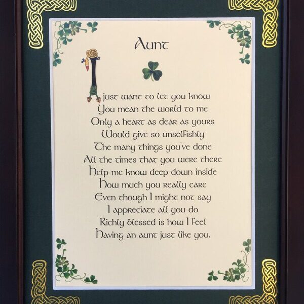 Aunt Blessing framed