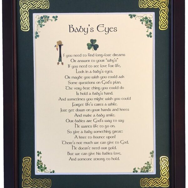 Baby's Eyes framed