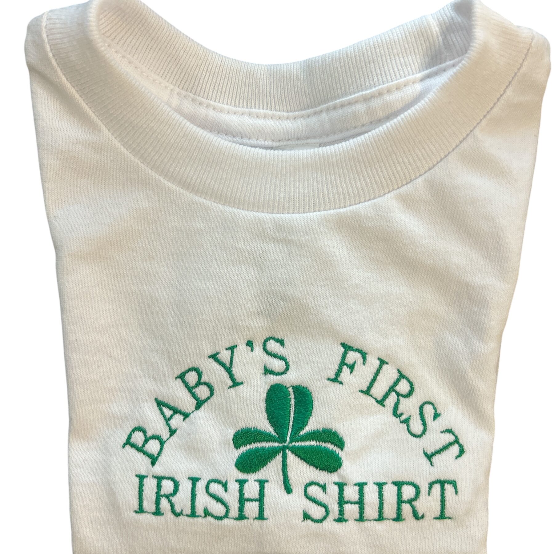 Baby's First Irish Shirt - White Kids T Shirt