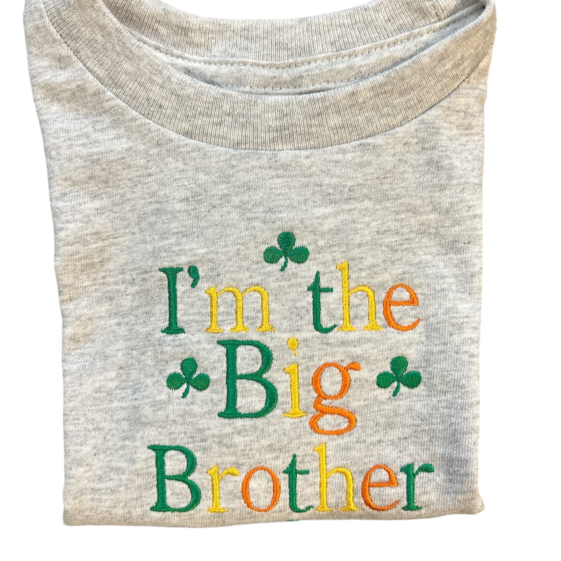 Big Brother Tee Kids Shirt - Ash Grey