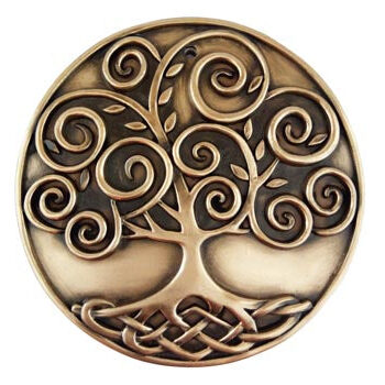Bronze Tree of Life Wall Plaque