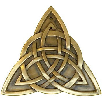Bronze Trinity Knot Wall Plaque