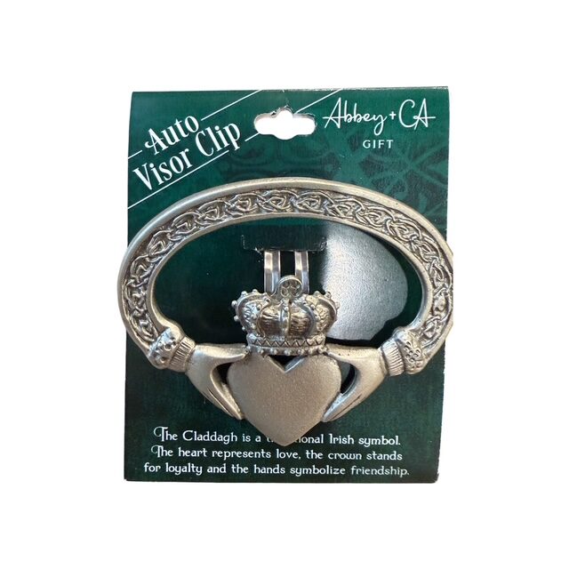 Claddagh Visor Clip