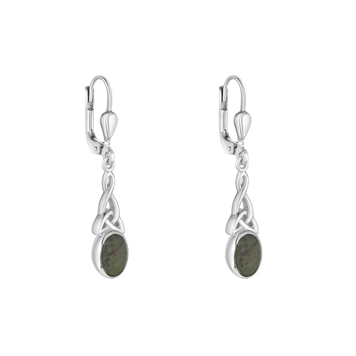 Connemara Marble Long Trinity Knot Drop Earrings – S34226.jpg