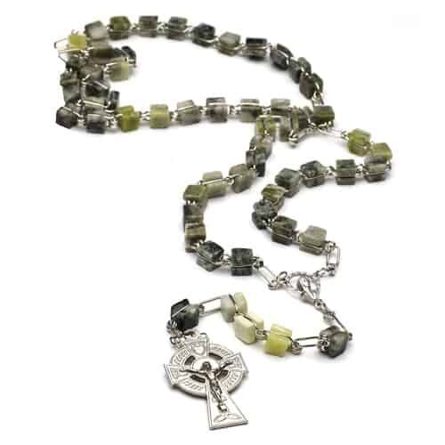 Connemara Marble rosary beads 2