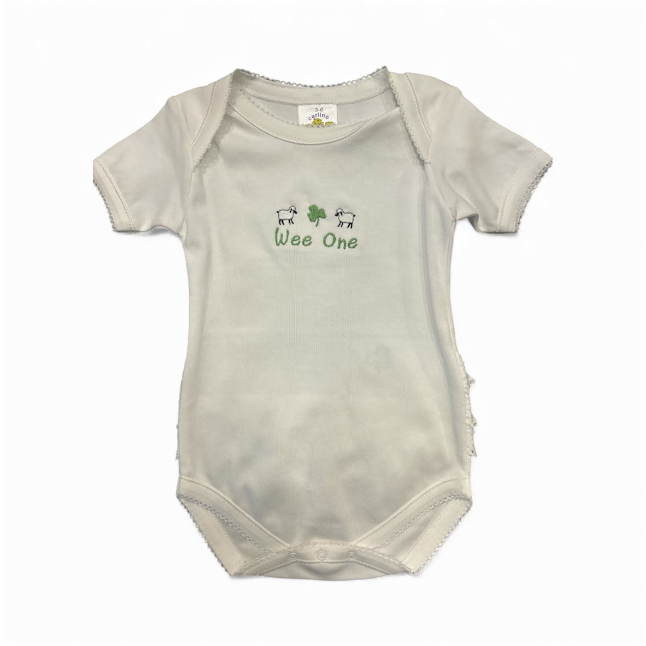 Embroidered Wee One Onesie