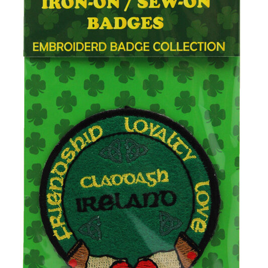 Embroiderid Badge - Claddagh