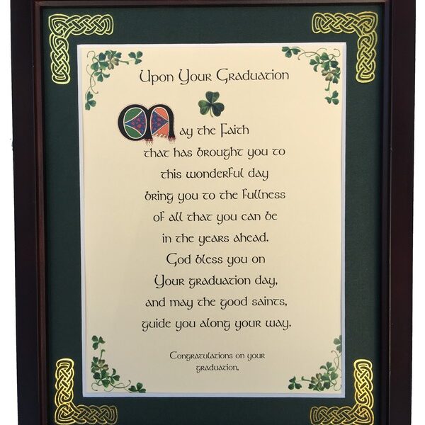 Graduation - Upon Your Graduation framed