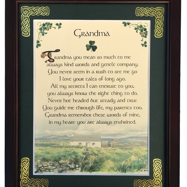 Grandma framed