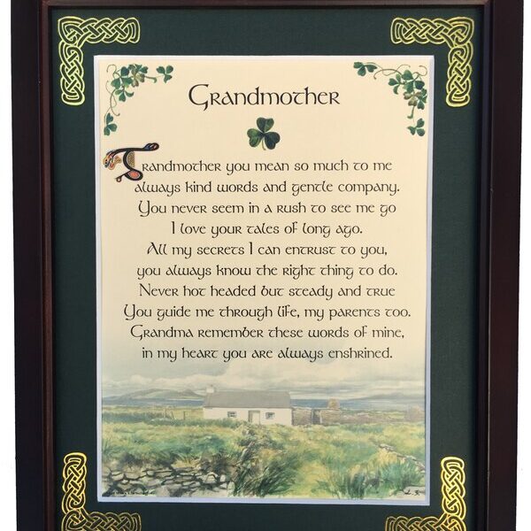 Grandmother framed