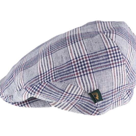 Mucros Weaver Trinity Linen Flat Cap 4