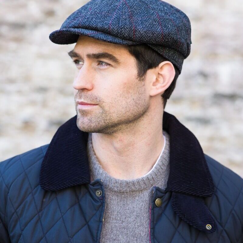 Mucros Weavers Driving Cap - 34. model jpeg