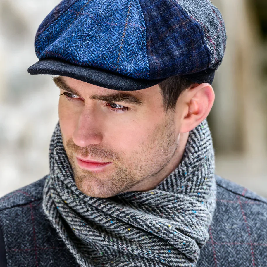 Mucros Weavers Driving Cap - Patch model