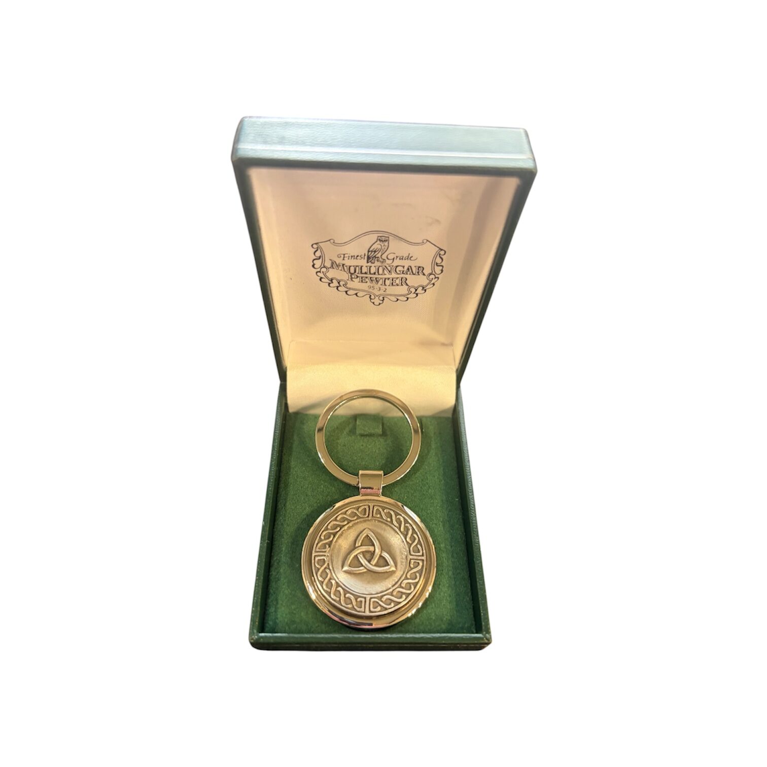 Mullingar Pewter Keychain - Trinity Knot