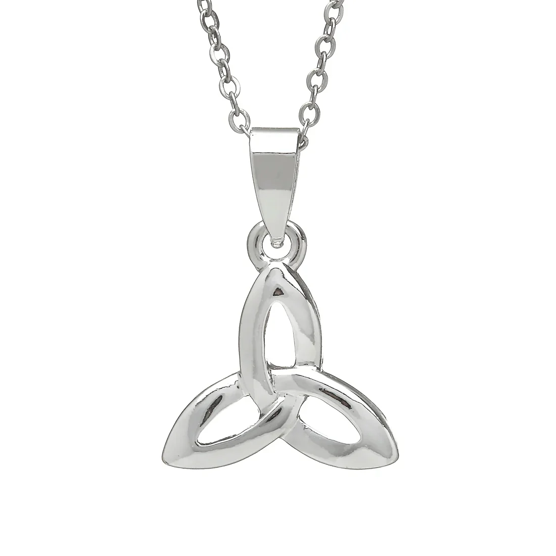 Silver Plated Trinity Knot Pendant - SPP105