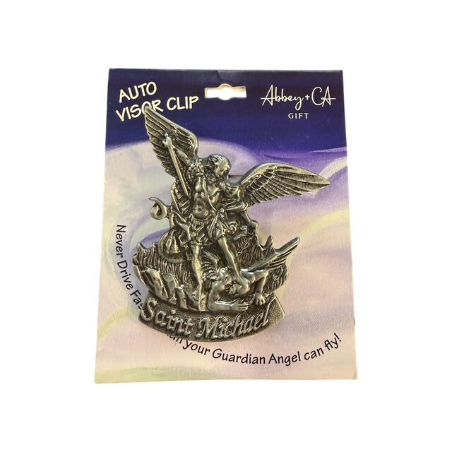 St Michael Visor Clip