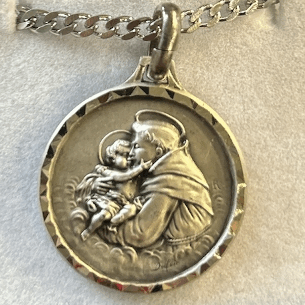 St. Joseph French Nickel Silver Medal - Large