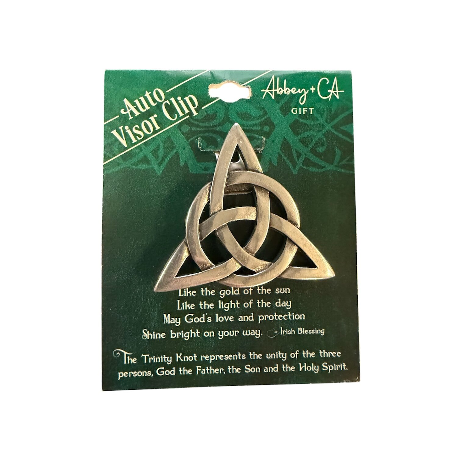 Trinity Knot Visor Clip