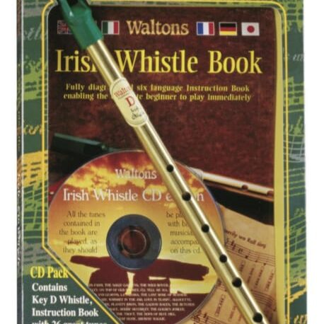 A package of irish whistle book and cd